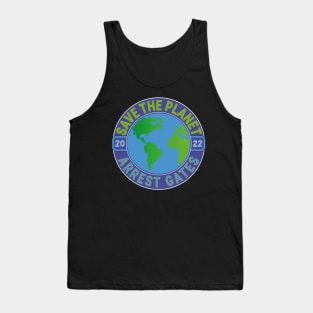 EARTH DAY APRIL 22, 2022 SAVE THE PLANET ARREST GATES | CLIMATE ENGINEERING | INSECT APOCALYPSE Tank Top